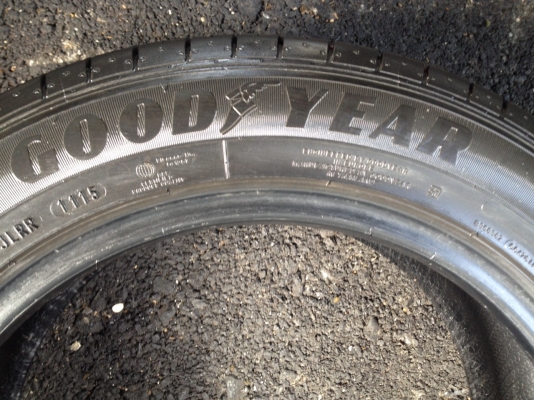 ยางGOODYEAR 205 50R16 ปี2015 สภาพสวยมากๆดอกเยอะมากๆ 1คู่ ยางGOODYEAR 205 50R16 ปี2015 สภาพสวยมากๆดอกเยอะมากๆ 1คู่