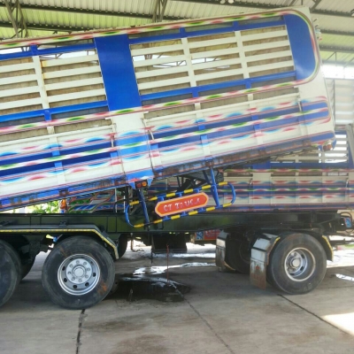 มี3คัน สิบล้อพ่วง ฮีโน่ 334ปี57 แม่ลูก3คาน ดั้มเกษตร เครืองเกียร์เดิม สภาพดีสวยบางเดิมทุกคันรถใช้ปีเดียวมือเดียวป้ายแดง ทะเบียนพร้อมโอน