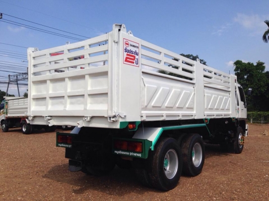 10 ล้อดัมพ์ แม่ลูก FM3M 240 แรง  แม่ปี 44  ลูกปี 46