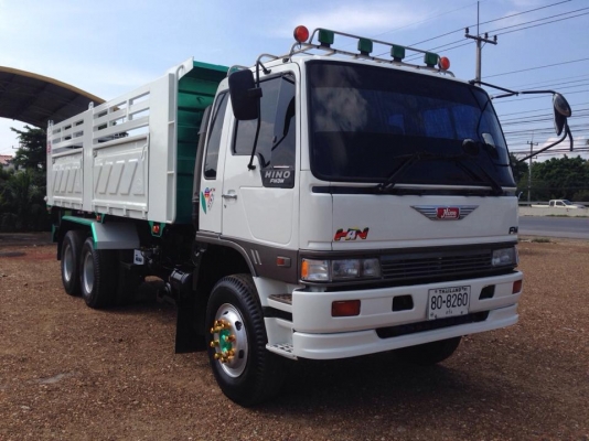 10 ล้อดัมพ์ แม่ลูก FM3M 240 แรง  แม่ปี 44  ลูกปี 46