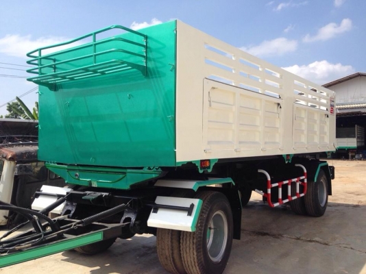 10 ล้อดัมพ์ แม่ลูก FM3M 240 แรง  แม่ปี 44  ลูกปี 46