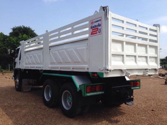 10 ล้อดัมพ์ แม่ลูก FM3M 240 แรง  แม่ปี 44  ลูกปี 46