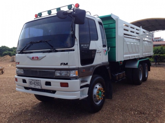 10 ล้อดัมพ์ แม่ลูก FM3M 240 แรง  แม่ปี 44  ลูกปี 46