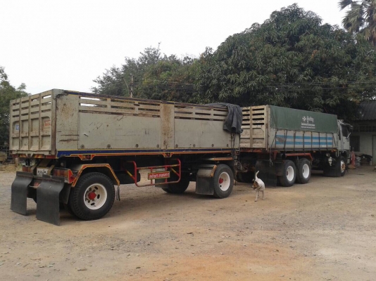 ขายครับ พ่วงแม่ลูก ฮีโน่ 3m รถสวยมากเดิมๆ พร้อมลุยงานครับ