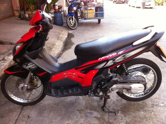 Nouvo ปี 51 ลายก้างปลา สีแดง ดำ รถบ้าน เครื่องเดิมๆ สวยๆ มีเล่ม เอกสารครบ