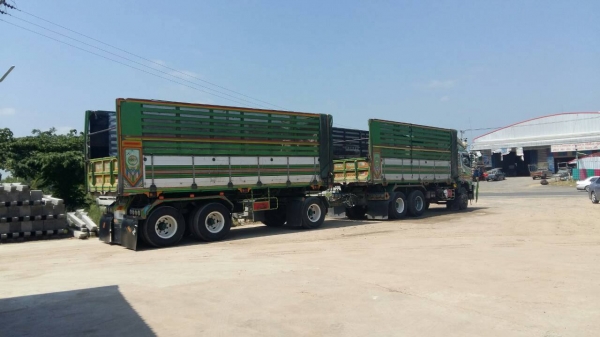 10ล้อพ่วง HINO MEGA 380 Series-500 ยูโร-3ปี52 พ่วง แม่+ลูกดั้มเนียมเกษตร อู่.เปี้ยก บ้านโป่ง **ขาย MEGA 380 ซีรีย์ 500 Hi-Speed ยูโร-3 22ล้อพ่วง แม่+ลูกดั้มเนียมเกษตร สภาพดี หล่อเหลา พร้อมใช้งาน HINO MEGA FM2PNLD P11C-UV 380แรง Ser