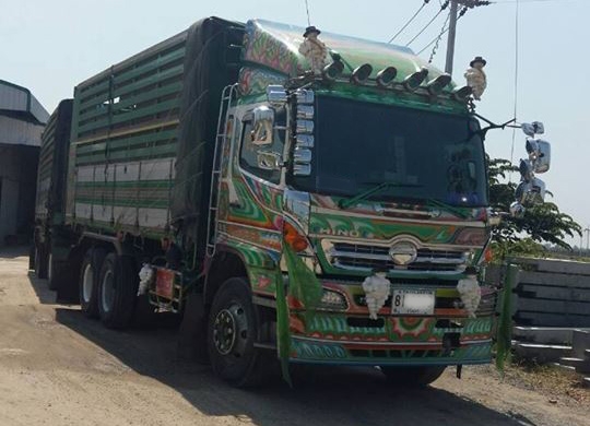10ล้อพ่วง HINO MEGA 380 Series-500 ยูโร-3ปี52 พ่วง แม่+ลูกดั้มเนียมเกษตร อู่.เปี้ยก บ้านโป่ง **ขาย MEGA 380 ซีรีย์ 500 Hi-Speed ยูโร-3 22ล้อพ่วง แม่+ลูกดั้มเนียมเกษตร สภาพดี หล่อเหลา พร้อมใช้งาน HINO MEGA FM2PNLD P11C-UV 380แรง Ser