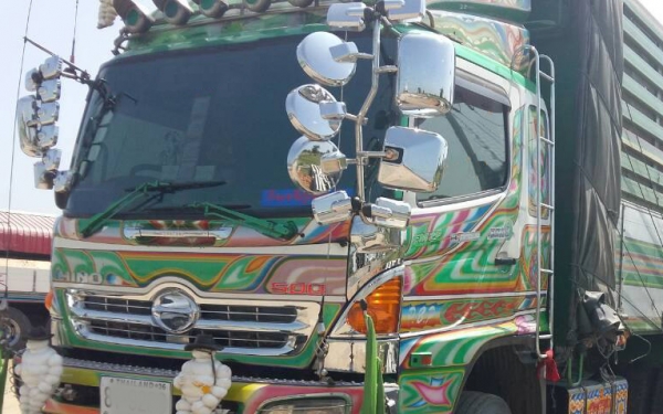 10ล้อพ่วง HINO MEGA 380 Series-500 ยูโร-3ปี52 พ่วง แม่+ลูกดั้มเนียมเกษตร อู่.เปี้ยก บ้านโป่ง **ขาย MEGA 380 ซีรีย์ 500 Hi-Speed ยูโร-3 22ล้อพ่วง แม่+ลูกดั้มเนียมเกษตร สภาพดี หล่อเหลา พร้อมใช้งาน HINO MEGA FM2PNLD P11C-UV 380แรง Ser