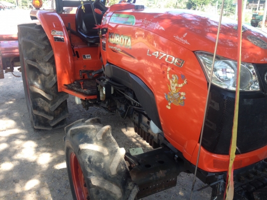 รถไถคูโบต้าL4708 พร้อมไช้งานสวยมากๆ  ขายใน  ราคา368000บาท รถอยู่วังบัว คลองขลุง กำแพงเพชร   มีโลตาลี้ตราช้างหนึ่งอัน สนใจสอบุถามได้ที่081 3655997 อำพร  พาเจริญ  ราคาต่อรองได้อีกนะครับ