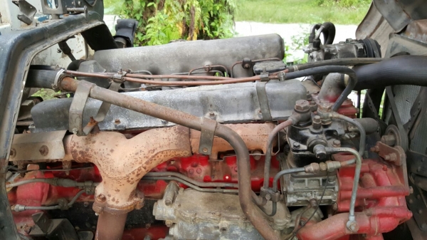 รถฮีโน่ 10 ล้อ พื้นเรียบ FM227  220 แรงม้า. ปี 34   สนใจติดต่อ  081 - 6079515