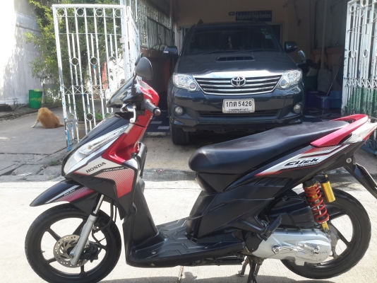 ขายฮอนด้าคลิกไอ หัวฉีดปี53 ล้อแม็ก