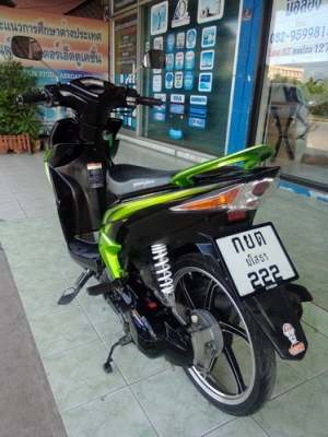 Mio125 ลายRR สีเขียวดำ (ล้อแม็กซ์) สวยๆครับ