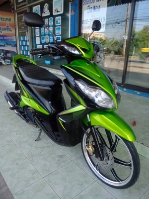 Mio125 ลายRR สีเขียวดำ (ล้อแม็กซ์) สวยๆครับ