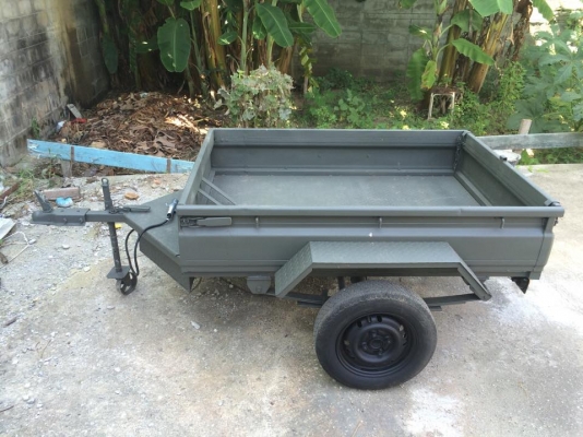 ขายเทรลเลอร์พ่วง ขนาดกระบะกว้าง 1.10เมตร ยาว 1.50เมตร อุปกรณ์ไฟใหม่ ไฟท้ายใหม่ ปลั๊ก7wey. พร้อมเดินสายไฟใหม่ ล้อหน้า ชุดครอบลูกบอลขนาด2นิ้ว มีกล่องเก็บเครื่องมือ เพลารถญี่ปุ่นอย่างดี แหนบ โช๊ค ทำสีเขียวทหาร แห้งช้า ราคา28000บาท เป็นล้อกระทะนะครับ 089 0211 ขายเทรลเลอร์พ่วง ขนาดกระบะกว้าง 1.10เมตร ยาว 1.50เมตร อุปกรณ์ไฟใหม่ ไฟท้ายใหม่ ปลั๊ก7wey. พร้อมเดินสายไฟใหม่ ล้อหน้า ชุดครอบลูกบอลขนาด2นิ้ว มีกล่องเก็บเครื่องมือ เพลารถญี่ปุ่นอย่างดี แหนบ โช๊ค ทำสีเขียวทหาร แห้งช้า ราคา28000บาท เป็นล้อกระทะนะครับ 089 0211