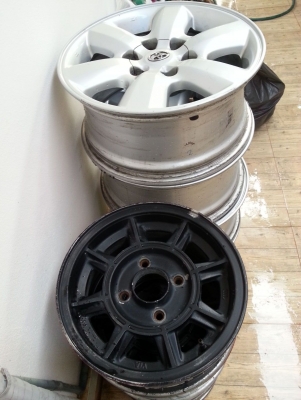 แม็ก Fortuner Vigo 17" 4วง แม็ก Fortuner Vigo 17" 4วง