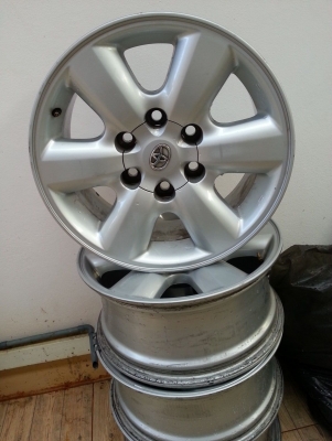 แม็ก Fortuner Vigo 17" 4วง แม็ก Fortuner Vigo 17" 4วง