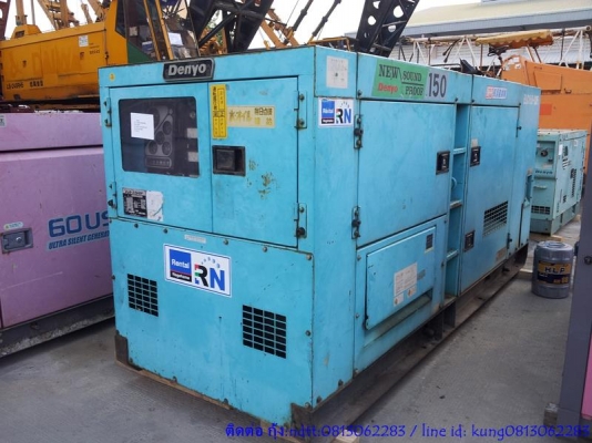 เครื่องกำเนิดไฟฟ้า Denyo DCA-150SPM # 3698022 125/150kva. by กุ้ง:0813062283
