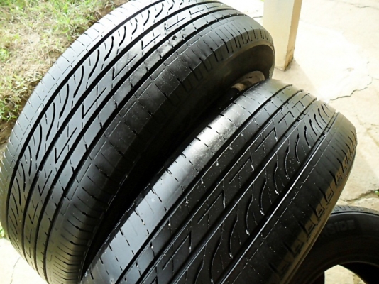 ยางขอบ15 บริดสโตน195-65-R15ลงพื้นปลายปี12 (4เส้น1,900)