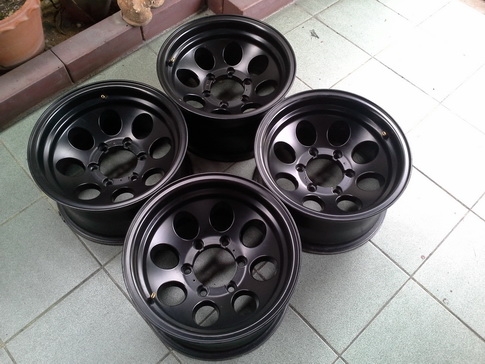 ล้อหยดนํ้า ลาย Micky 6/139 ขอบ15*8 ET-25 สวยๆ 1ชุด