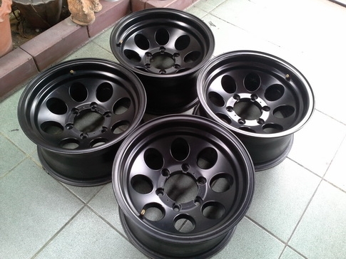 ล้อหยดนํ้า ลาย Micky 6/139 ขอบ15*8 ET-25 สวยๆ 1ชุด