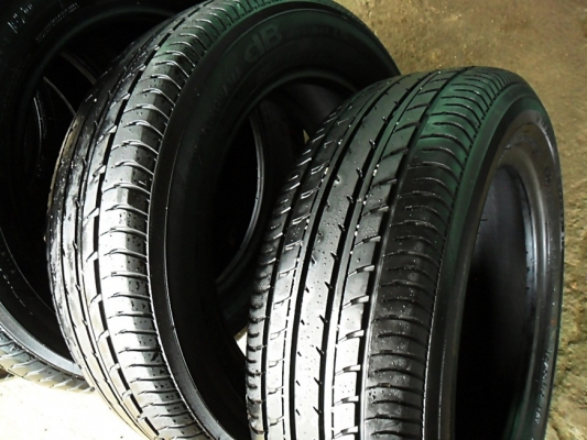 ยางขอบ15 โยโกฮาม่า 185-60-15 ลงพื้นปลายปี13 (4เส้น2,600)
