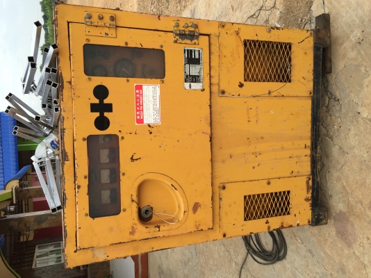 เครื่องปั่นไฟ Komatsu 30KVA พร้อมใช้งาน เครื่องยนต์ ้Komatsu ไดร์ Taiyo 081-8481185 091-4902228,(เอ)