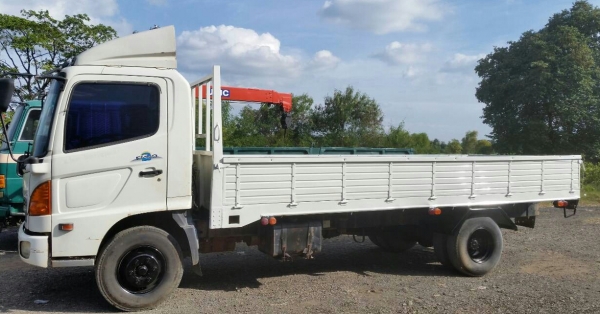 หกล้อ ฮีโน่ FC4J165 ปี48ช่วงยาว 5.50ม สภาพดีสวยบางเดิมพร้อมใช้ ทะเบียนพร้อมโอน