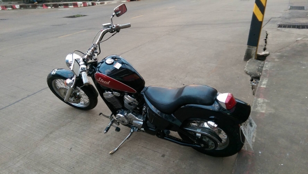 ขายคับ HONDA STEED400 เดิมๆ สีสวย ระบบไฟออกหมด ยางเต็มหน้าหลัง ทะเบียนพร้อมโอนไม่ขาดต่อ ราคา 79500 บาท ส่งได้ทั่วไทยคับ สนใจติดต่อ 081-0578282 FACEBOOK ชาญณรงค์ ป๊อป ชัยอมฤต ไอดีไลน์ POPBIGBIKESAKON คับ สนใจรถสวย ถูก ดี ต้อง POP BIGBIKE SAKONNAKHON คลิปวิ