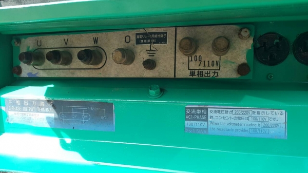 ขาย เครื่องปั่นไฟ DENYO 25KVA มือสองญี่ปุ่น รุ่น DCA-25SPI-C   เครื่องยนต์ อีซูซุ รุ่น 4LE1 มือถือ/LINE ID : 0818753444