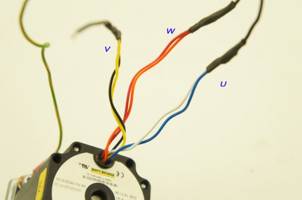 3 PHASE STEPPER MOTOR 0.9N-M