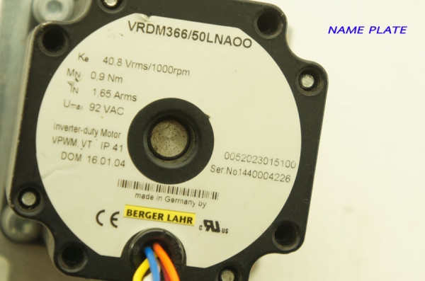 3 PHASE STEPPER MOTOR 0.9N-M