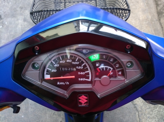 suzuki shogun 125 สีน้ำเงิน พร้อมใช้ สภาพดีมาก โช๊คใหญ่ suzuki shogun 125 สีน้ำเงิน พร้อมใช้ สภาพดีมาก โช๊คใหญ่