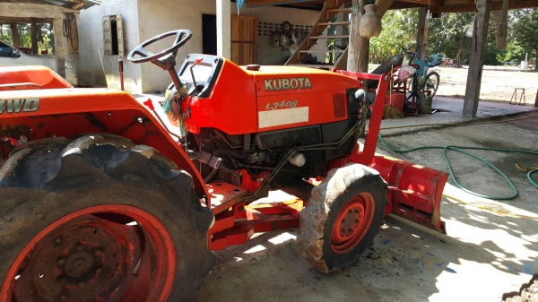คูโบต้า L3408 4 WD พร้อมใบมีด ขายตามสภาพ เครื่องดี เกียร์ดี ปี 2551