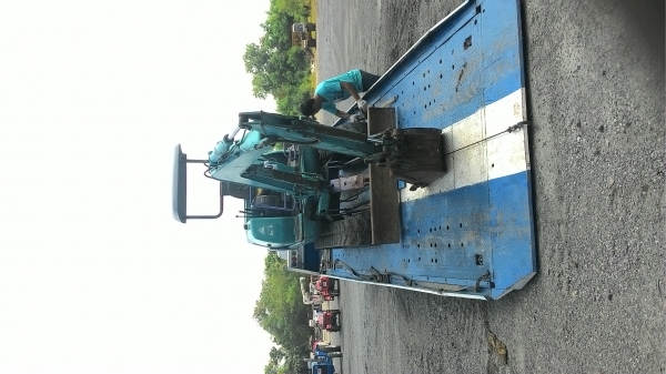 รถขุดkomatsuPc20-7Eเก่านอกเอกสารอินวอยส์คอลโทลน้ำมัน