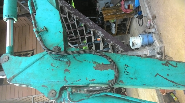 รถขุดkomatsuPc20-7Eเก่านอกเอกสารอินวอยส์คอลโทลน้ำมัน