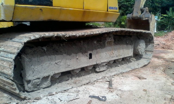 ขายรถแบคโฮ KOMATSU PC120-5 คอลโทรลสั้น บูมอาร์มพิเศษ ราคา 550000