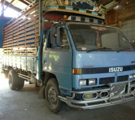 หกล้อ อีซูซุ NPR 59LU5M-115 ปี35 เกียร์สั้น ช่วงล่างใหญ่ ยาว4.30ม สภาพดีสวยพร้อมใช้ ทะเบียนพร้อมโอน