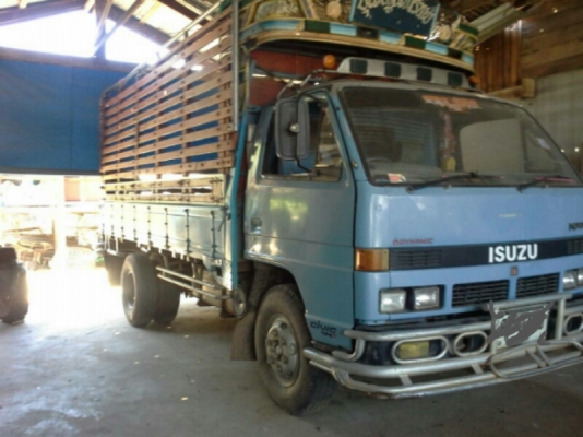 หกล้อ อีซูซุ NPR 59LU5M-115 ปี35 เกียร์สั้น ช่วงล่างใหญ่ ยาว4.30ม สภาพดีสวยพร้อมใช้ ทะเบียนพร้อมโอน