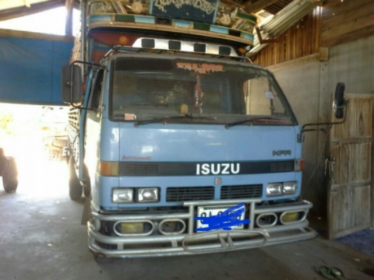 หกล้อ อีซูซุ NPR 59LU5M-115 ปี35 เกียร์สั้น ช่วงล่างใหญ่ ยาว4.30ม สภาพดีสวยพร้อมใช้ ทะเบียนพร้อมโอน