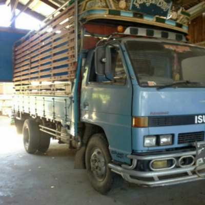 หกล้อ อีซูซุ NPR 59LU5M-115 ปี35 เกียร์สั้น ช่วงล่างใหญ่ ยาว4.30ม สภาพดีสวยพร้อมใช้ ทะเบียนพร้อมโอน