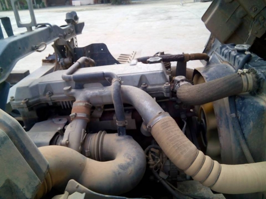 รถหกล้อดั้ม HINO MEGA FC รถ บ้านๆ สภาพสวย