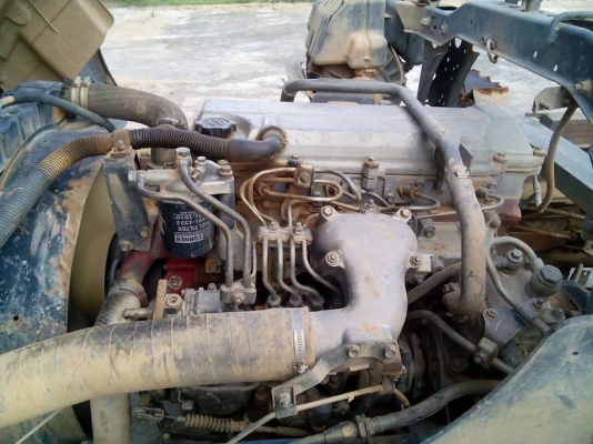 รถหกล้อดั้ม HINO MEGA FC รถ บ้านๆ สภาพสวย