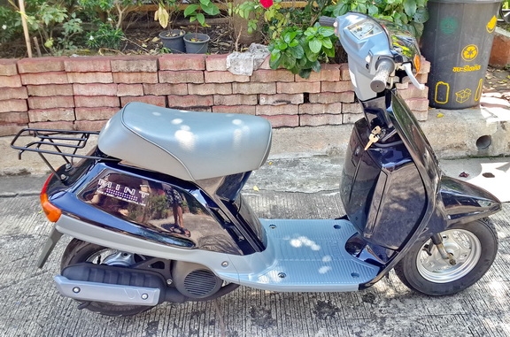 ขายด่วน Yamaha mint รุ่นมีเก๊ะหน้า รถเพิ่งมาจากญี่ปุ่น