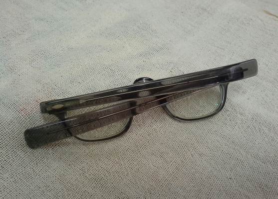 แว่นสายตายาวอเมริกันวินเทจ/แฮนด์เมด/ขาตรง  MOY made in USA