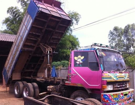 สิบล้อ มิตซู ไอ้หลง FN527 TD-195โลไฮ10สปีส ดั้มมีเนียม สภาพดีสวยกริบพร้อมใช้งาน ทะเบียนพร้อมโอน