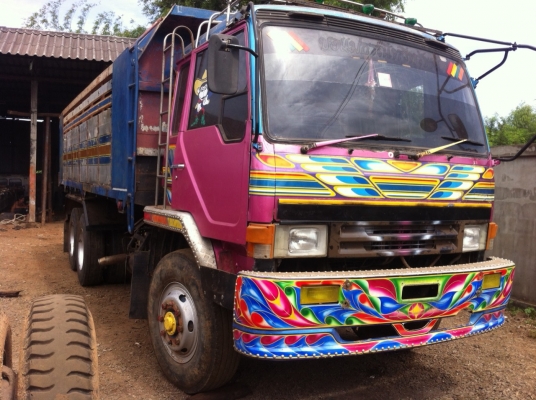 สิบล้อ มิตซู ไอ้หลง FN527 TD-195โลไฮ10สปีส ดั้มมีเนียม สภาพดีสวยกริบพร้อมใช้งาน ทะเบียนพร้อมโอน