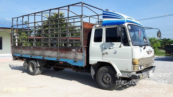 ขายด่วน รถบรรทุก 6 ล้อ HINO FD  185 แรง ยาว 5.7M คอกสูง สภาพสวย พร้อมใช้ ราคาสุดคุ้ม