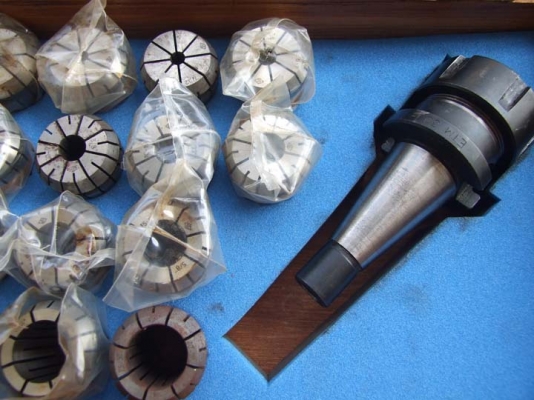 ชุด Collet Chuck set ER-32 ของ ETM บรรจุในกล่องไม้อย่างดี