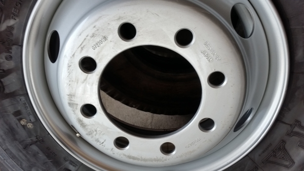 กะทะพร้อมยางสิบล้อ 295/80-22.5