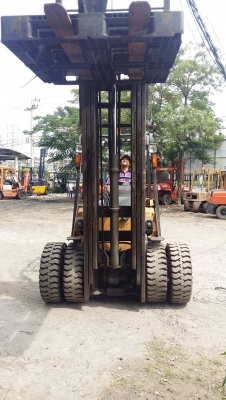 Forklift รถยกฟอร์คลิฟท์ 3.0 ตัน ยกสูง 6.0 เมตร ดีเซล ยางตันล้อคู่ Forklift รถยกฟอร์คลิฟท์ 3.0 ตัน ยกสูง 6.0 เมตร ดีเซล ยางตันล้อคู่